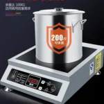 Cuisinière à Induction haute puissance commerciale en acier inoxydable cuisinière à Induction ménage marmite cuisson