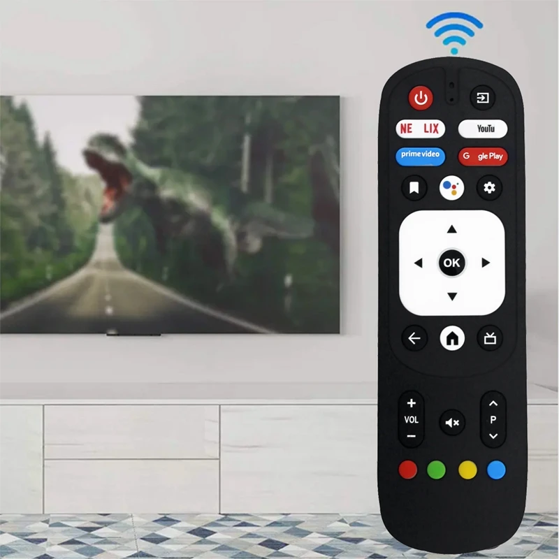 Remplacer RM-C3287 Télécommande Vocale Pour JVC RM-C3570 Pour KENWOOD Pour Motorola Smart TV Télécommande Durable Facile À Installer – Image 6