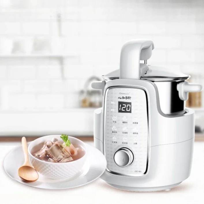 Machine de cuisson multifonctionnelle, marmite de cuisson automatique, Robot intelligent à frire, Wok paresseux M1, anti-pâte et anti-débordement