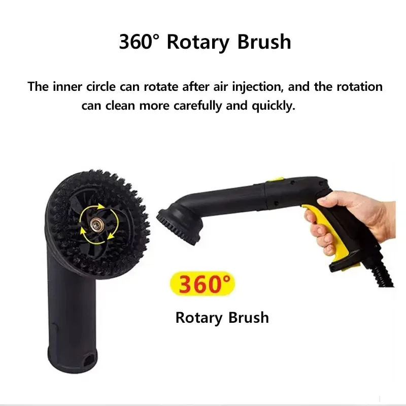 Nettoyeur vapeur multifonction, stérilisation à haute température, désinfection, intérieur de voiture, sol, cuisine, 110V, 220V, 2000W, 2L – Image 5