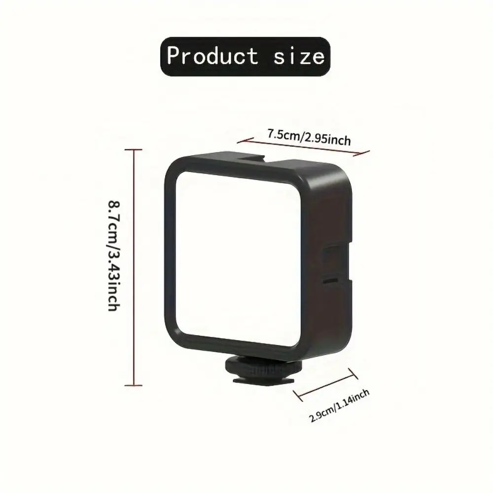 Lumière vidéo LED polychrome rvb 3000K-9000K, Mini lumières de remplissage de poche, 1200mAh, charge de Type C, pour Studio de photographie – Image 5