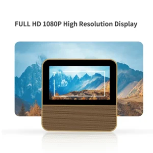 Écran tactile numérique HD portable, radio TV numérique DAB, mini TV pour le camping, 7 pouces, 16:9