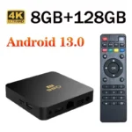Q96 X1 Smart HD 4K 3D lecteur multimédia Android 13 tv box tout gagnant H3 Quad-core 4G WiFi 8GB 128GB Smart TV Box iptv