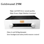 Goldmund-Amplificateur de puissance audio domestique haut de gamme avec télécommande, HiFi, Classe A et B, 150W * 2, 29m, Référence