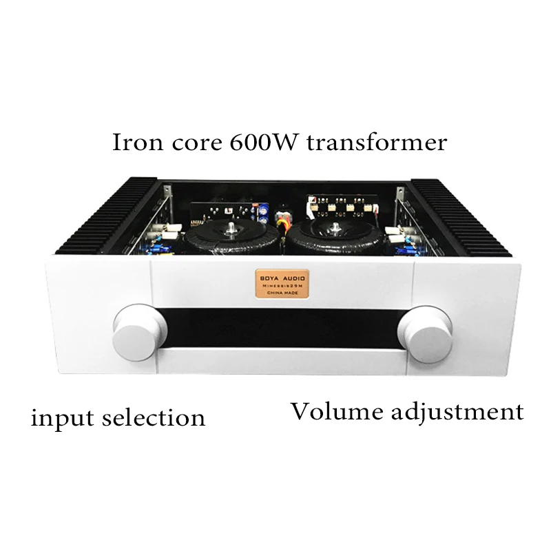 Goldmund-Amplificateur de puissance audio domestique haut de gamme avec télécommande, HiFi, Classe A et B, 150W * 2, 29m, Référence – Image 4