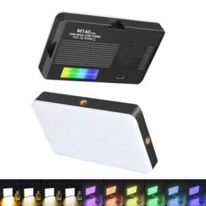 Lumière vidéo LED pour Studio d'éclairage Photo, lumière Rgb pour Smartphone, lumières de remplissage pour Selfie, batterie 2000mAh, accessoires de photographie